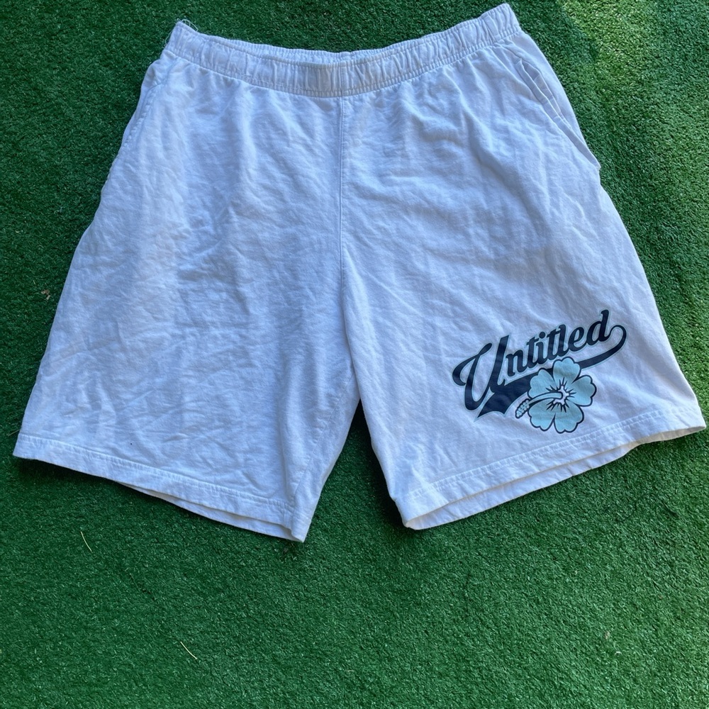 White outdoors shorts